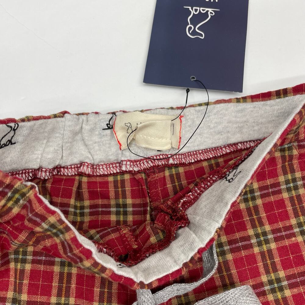NWT Me & Henry 3/4Y Red Plaid Rockford Lounge Pants - Picture 4 of 4